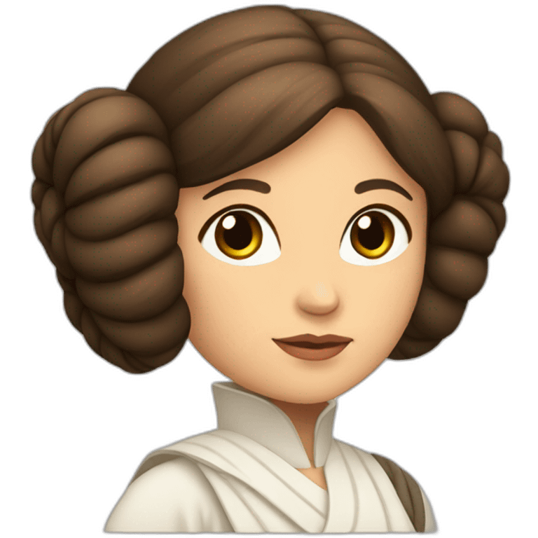 princesa leia emoji