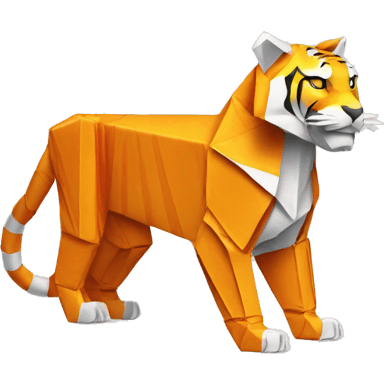 origami tiger emoji