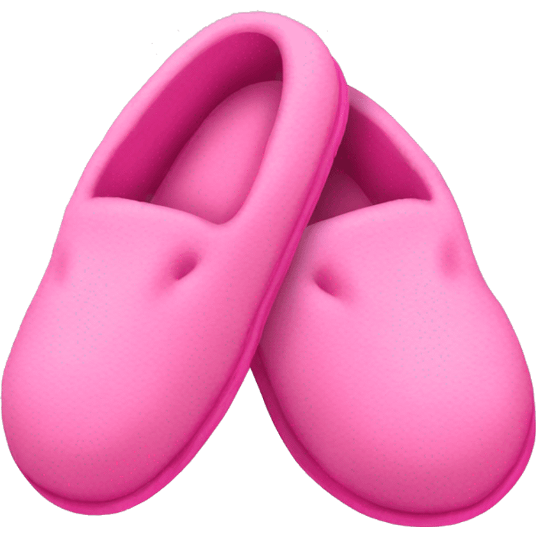 Pink slippers emoji