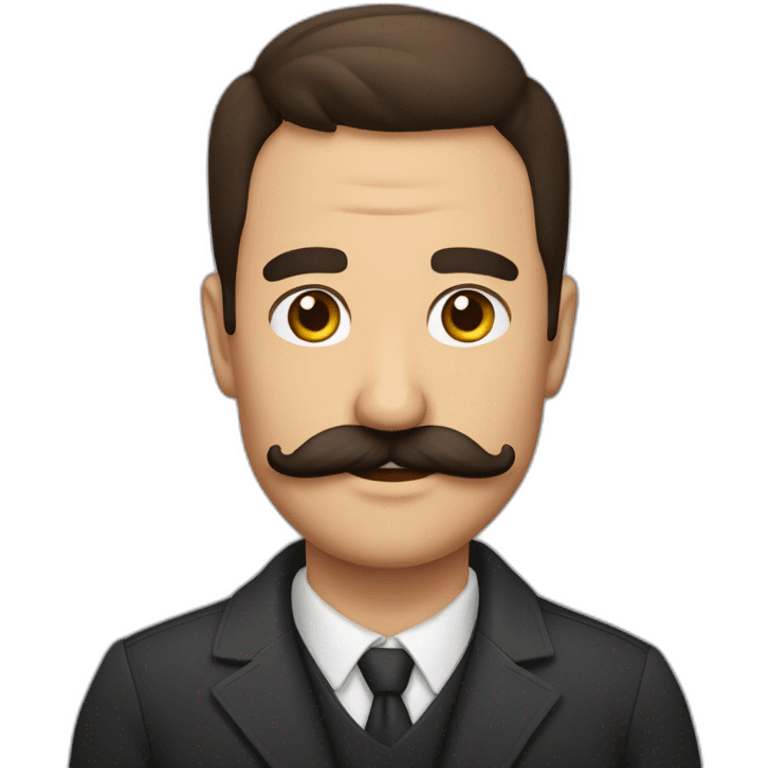 culitoculito con bigote emoji