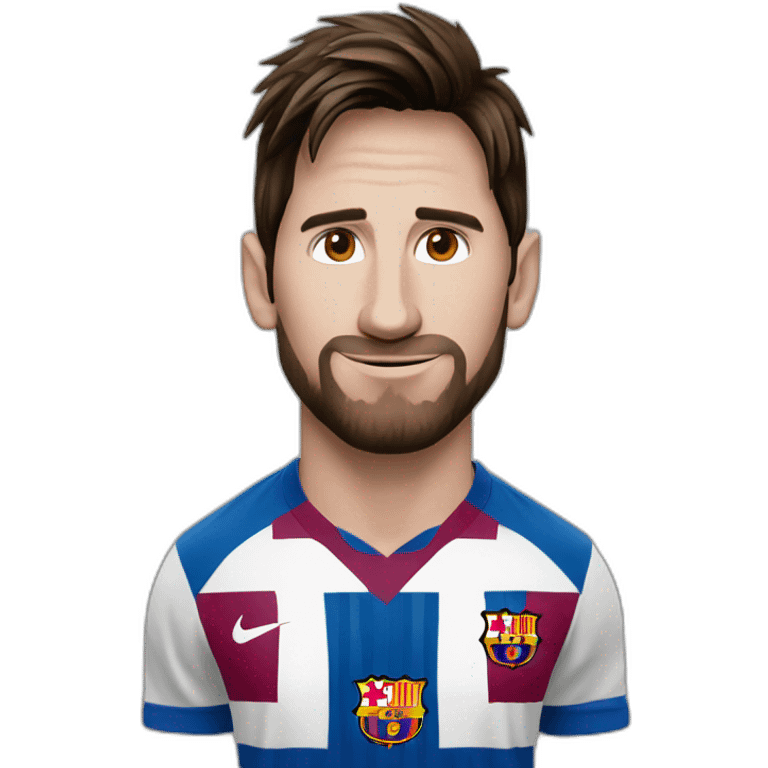 Messi enojado  emoji