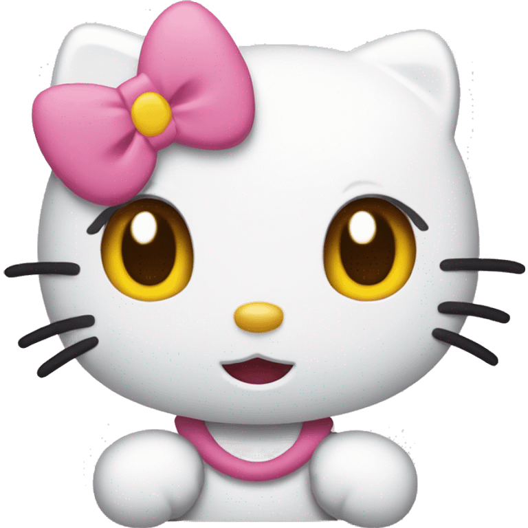 Hello kitty emoji