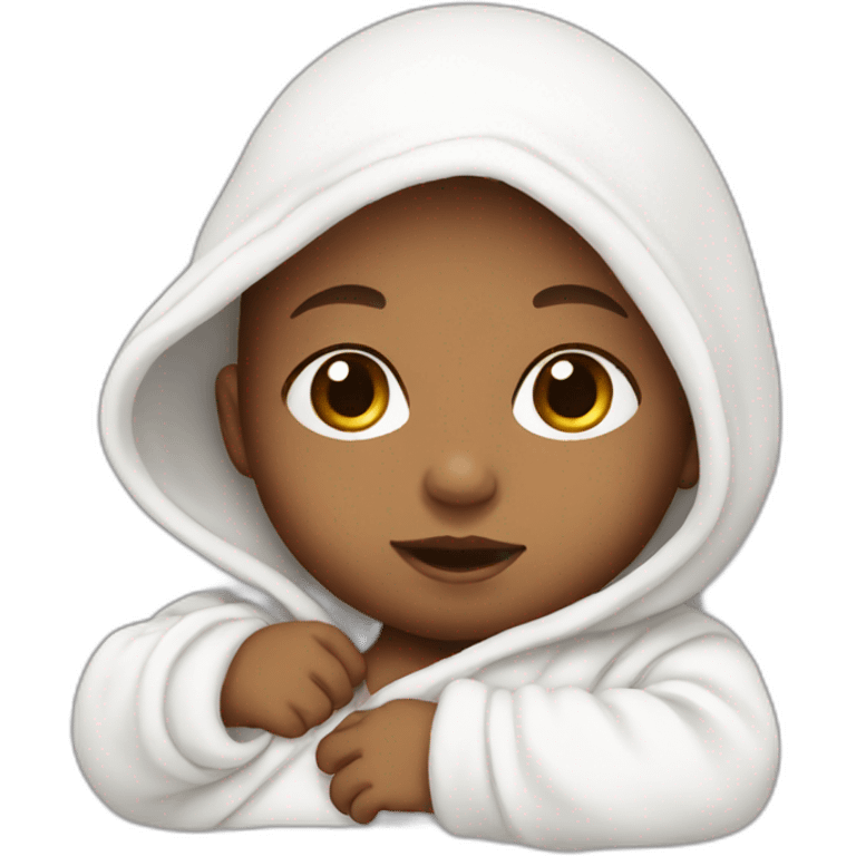 newborn white cute emoji