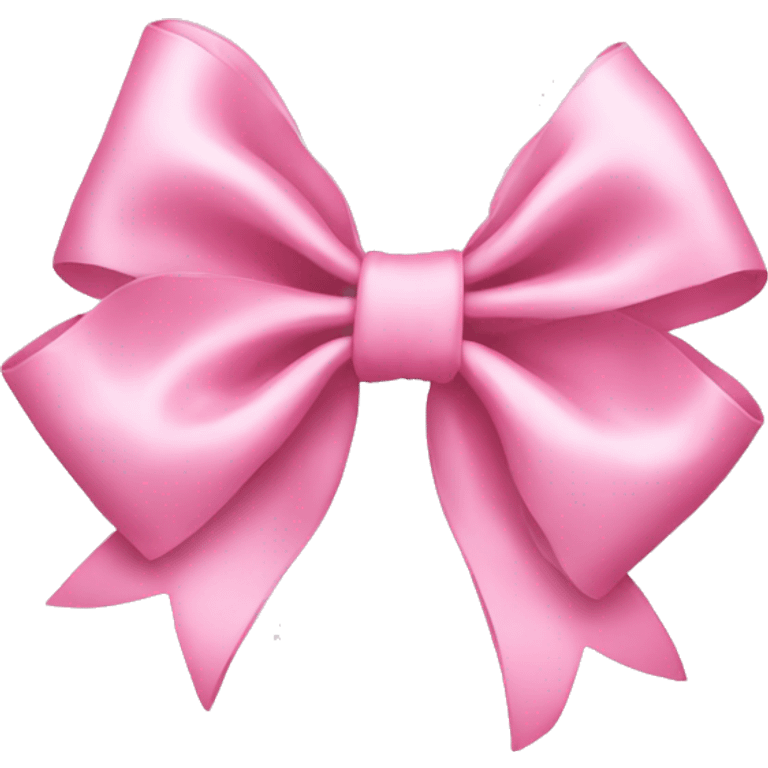 Baby pink bow emoji