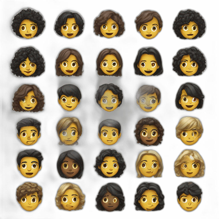 jóvenes emoji