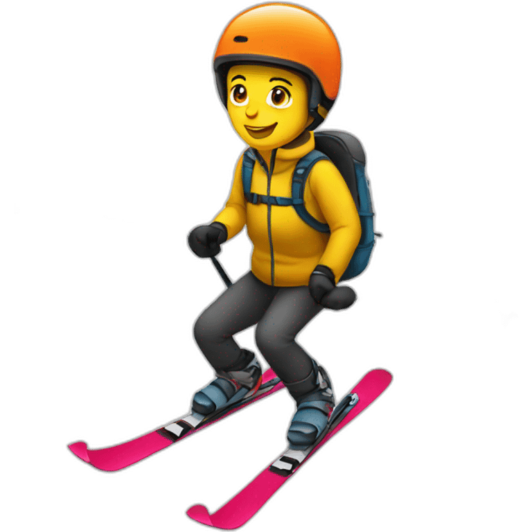 skier emoji