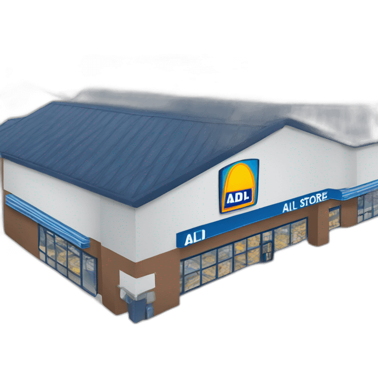 Aldi store emoji