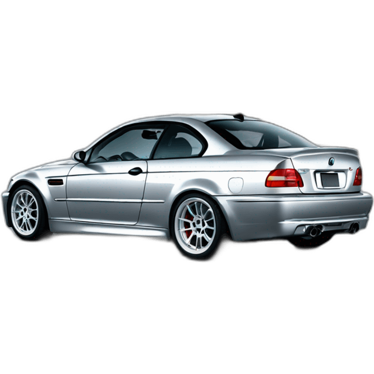 Silver E46 m3 emoji