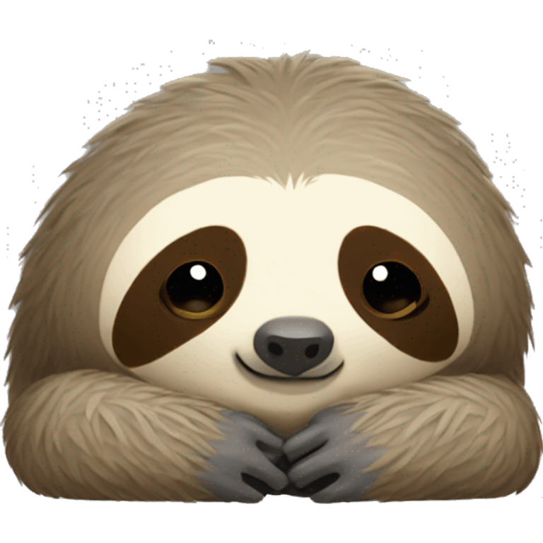 Depressed sloth emoji