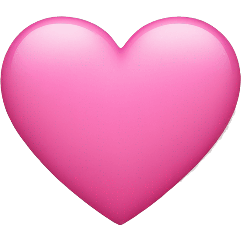 Pink heart  emoji