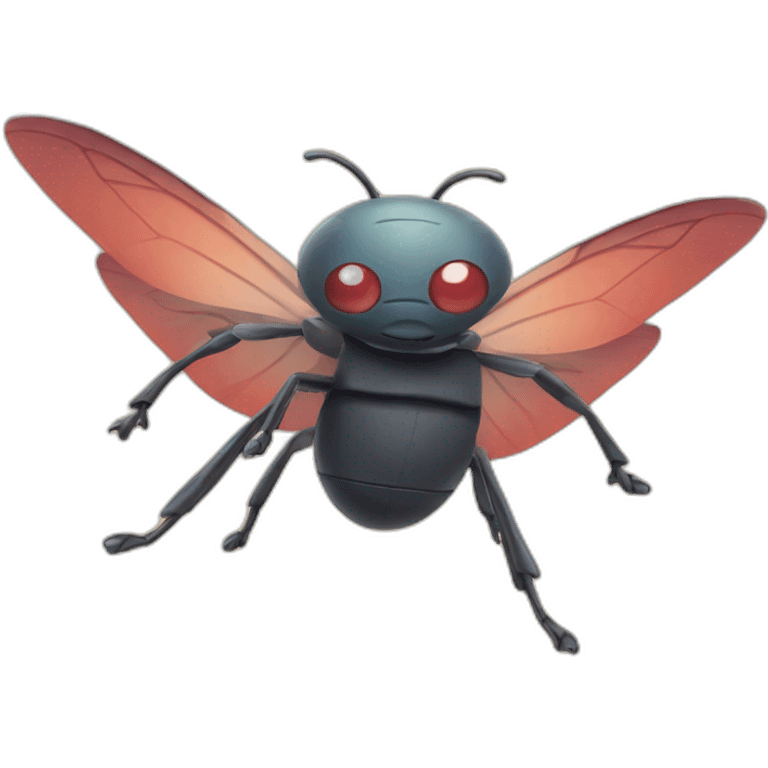 flying bug with pokemon wings emoji