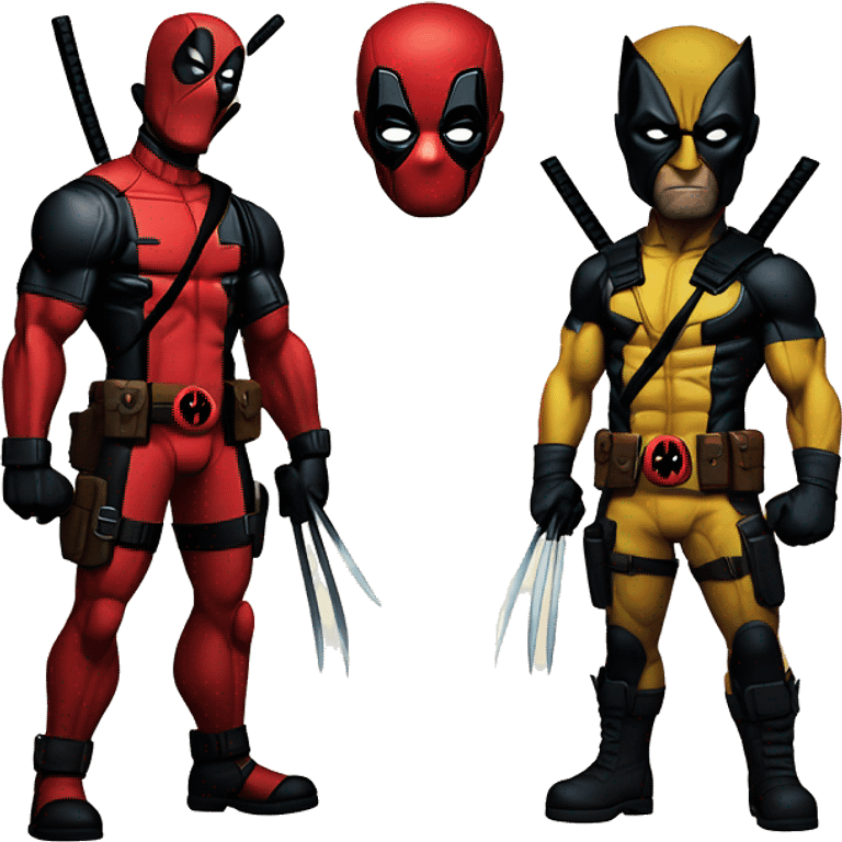 Deadpool x wolverine  emoji