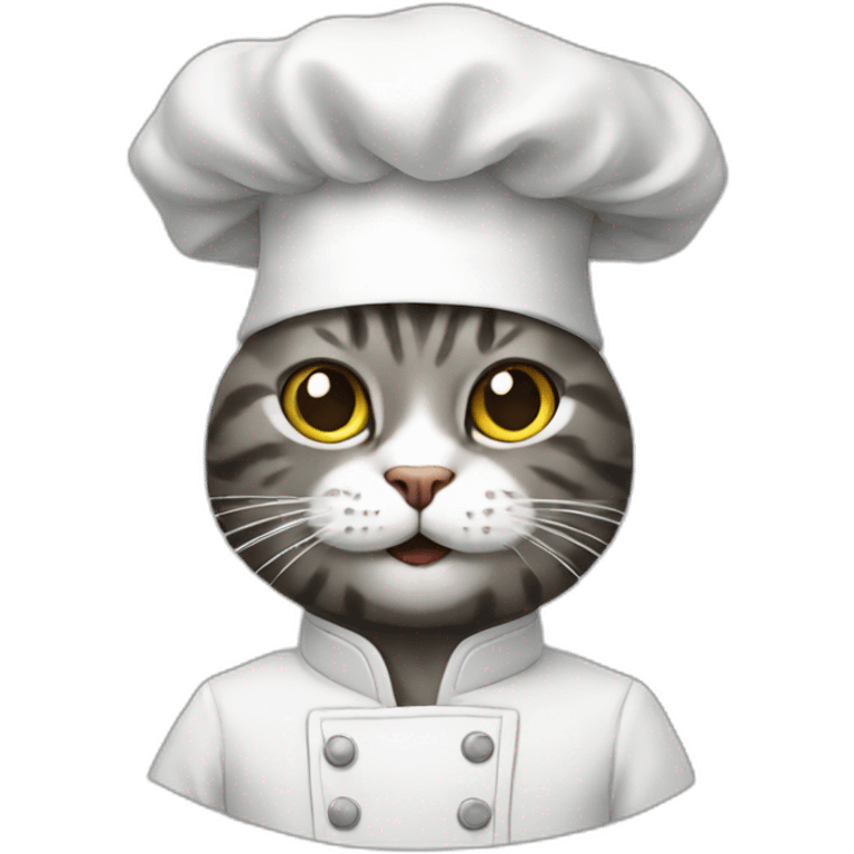 Cat-cooks emoji