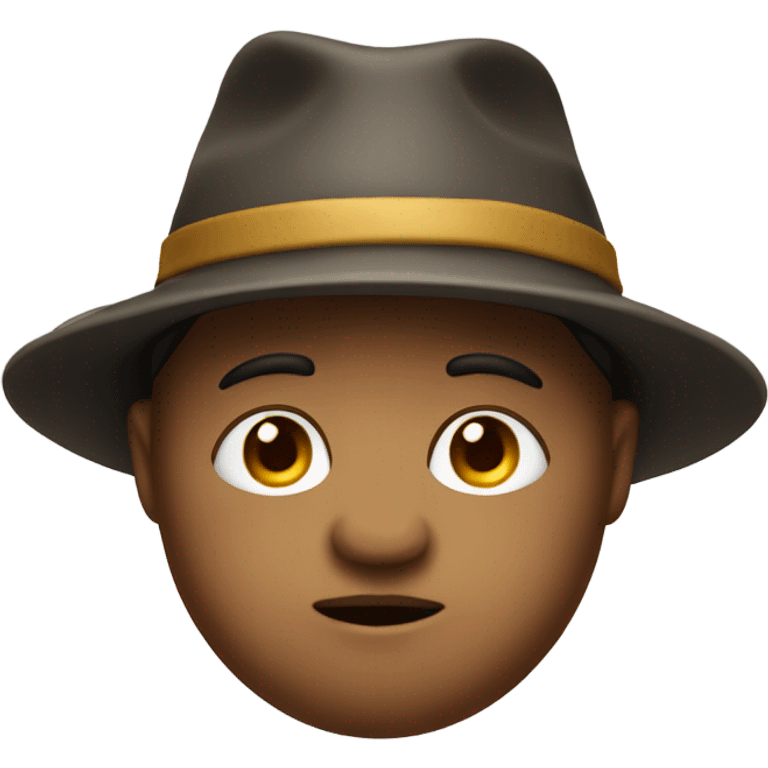 Little short fat man with pointy hat emoji