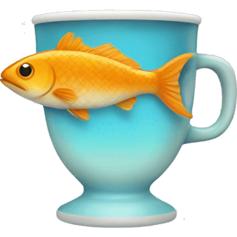 fish in cup emoji