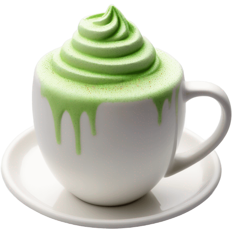 Matcha latte  emoji