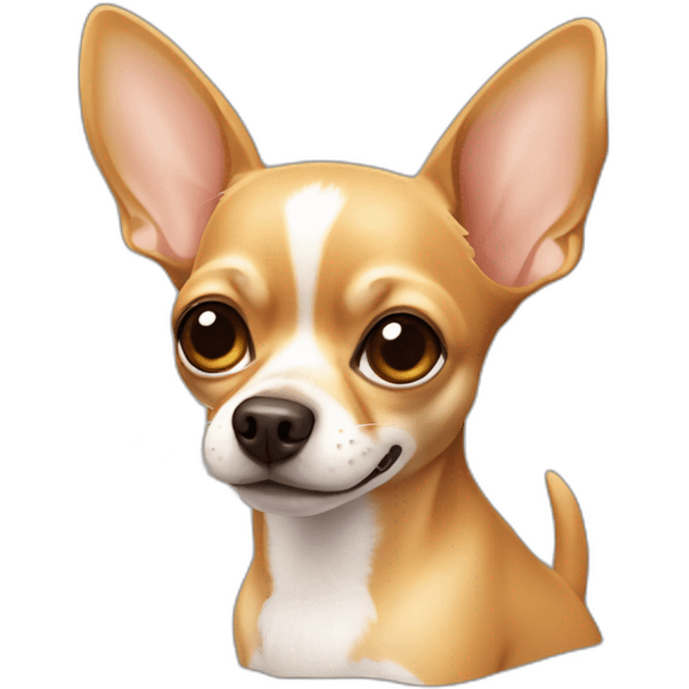 Tan chihuahua emoji