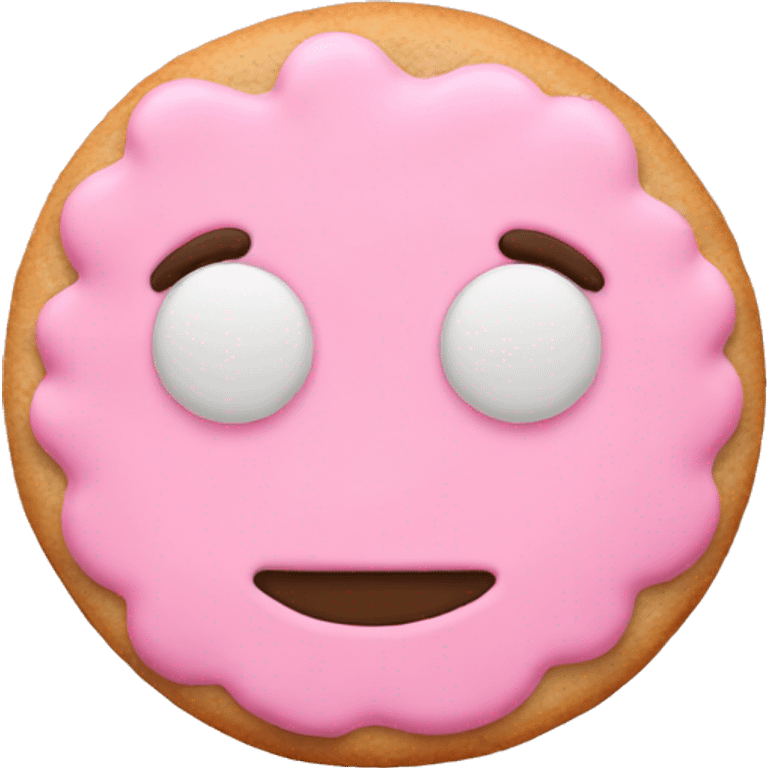 Babypink cookie emoji