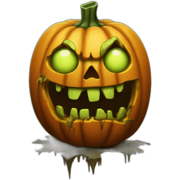 Zombie-Pumpkin emoji