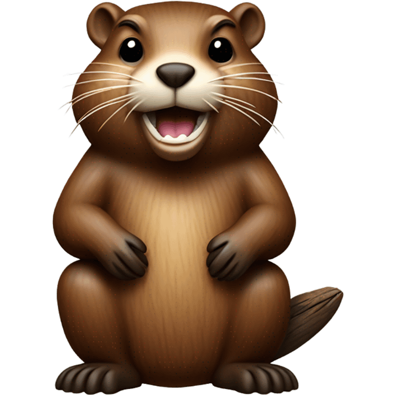 Walnut beaver emoji