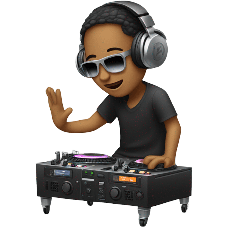 adult handicap djing emoji