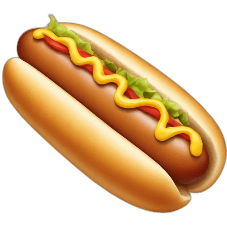 Hotdog emoji