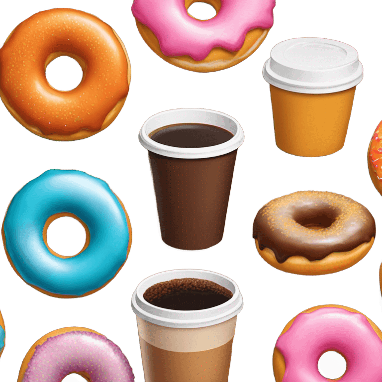 Dunkin donuts emoji