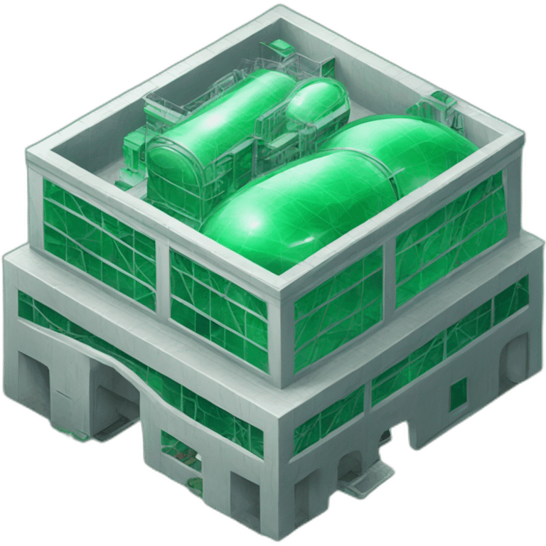 futurist emerald factory emoji