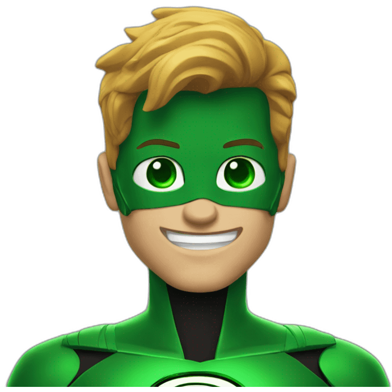 Green lantern emoji