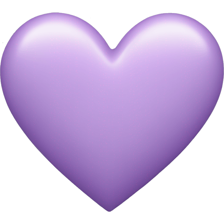 pastel purple heart emoji