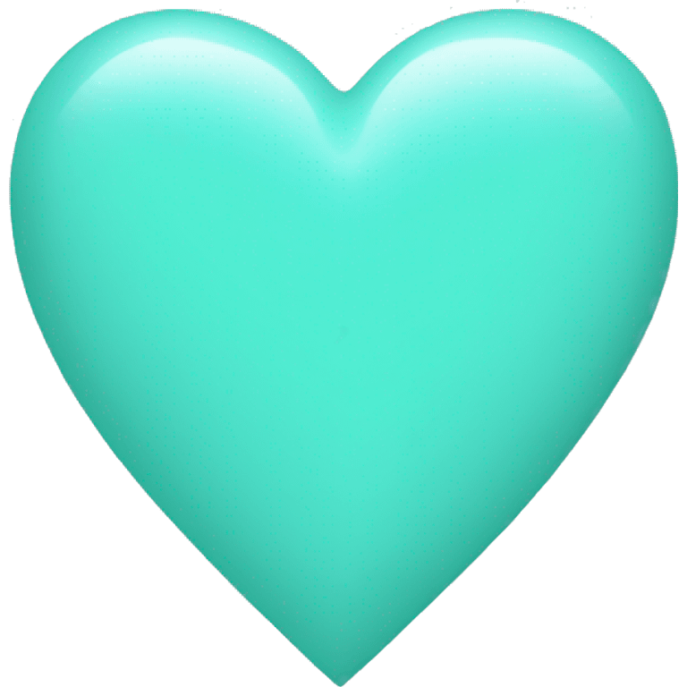 tiffany blue heart emoji