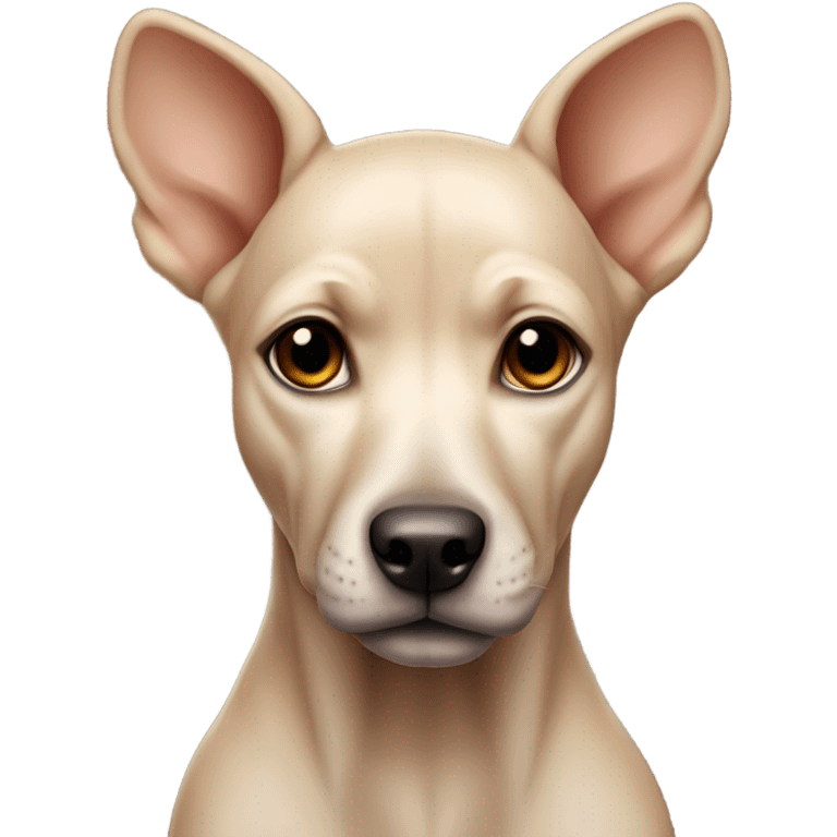 American Hairless Terrier
 emoji