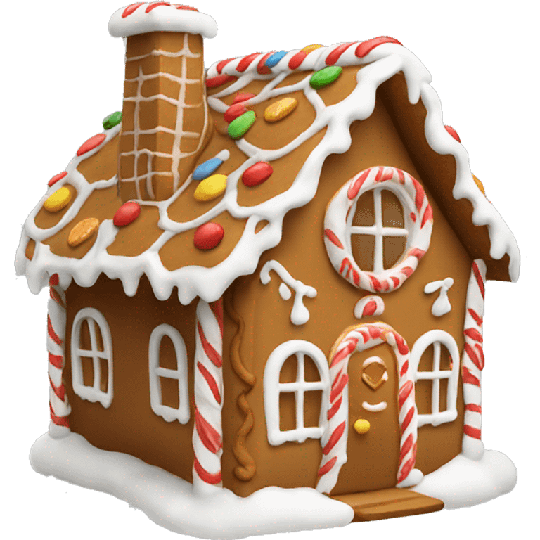 ginger bread house emoji