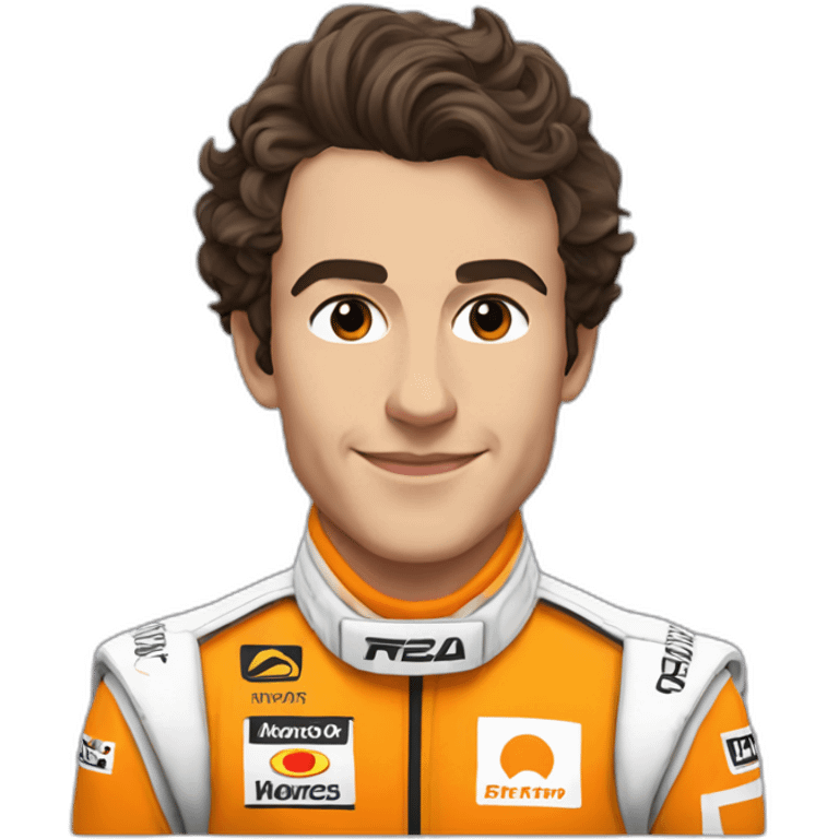 Lando Norris McLaren  emoji