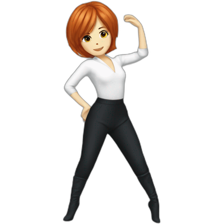 Mylène Farmer danse emoji