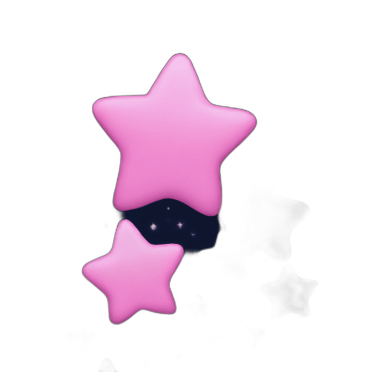 pink stars emoji