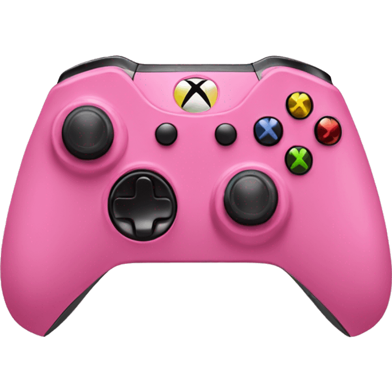 XBOX control pink emoji