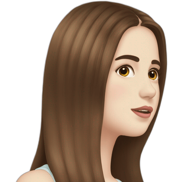 Alana Haim and lana del rey mix emoji