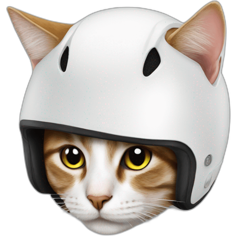 cat in a helmet emoji