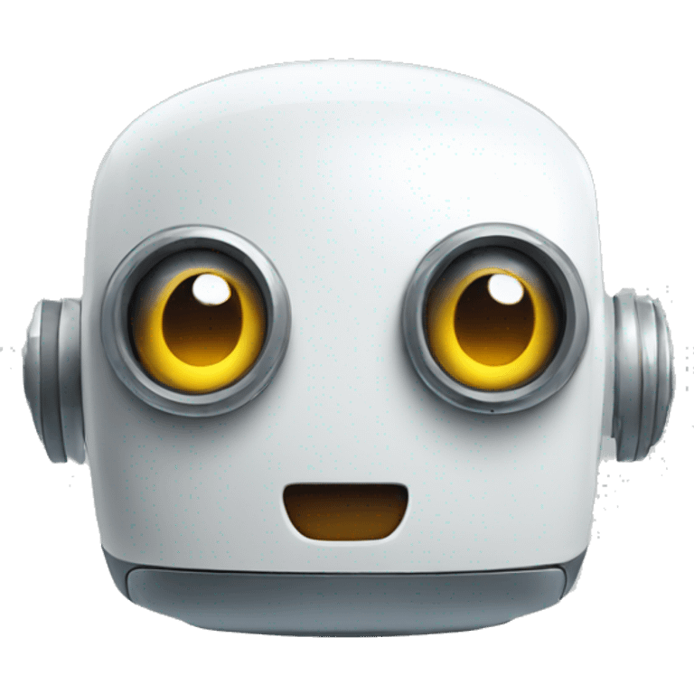 surprised robot emoji