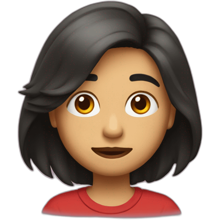 hilo rojo emoji