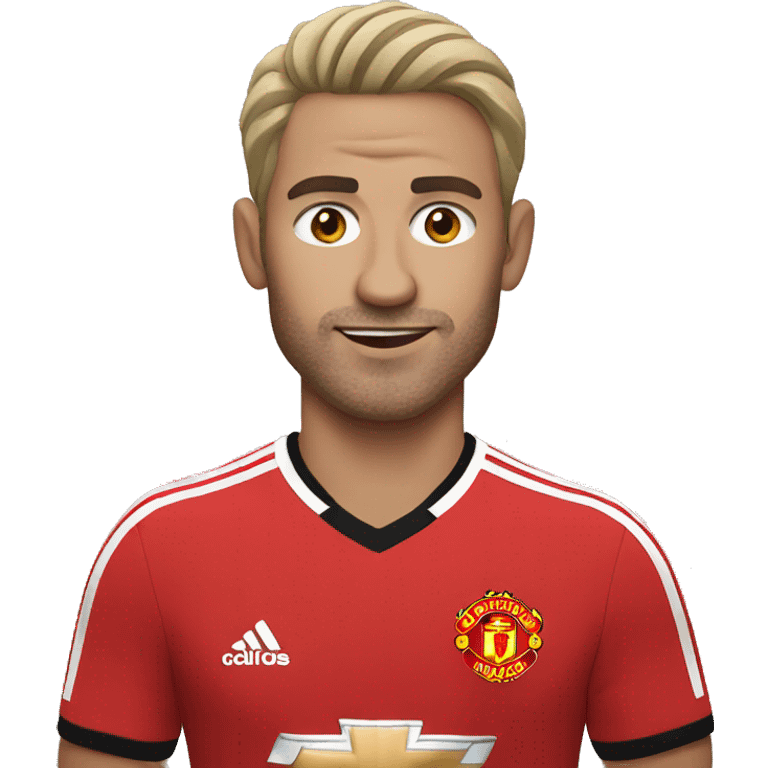 Man Utd footballer emoji