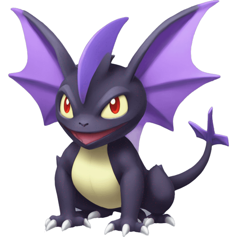 Noivern-Noibat-Nargacuga-Fakémon full body emoji