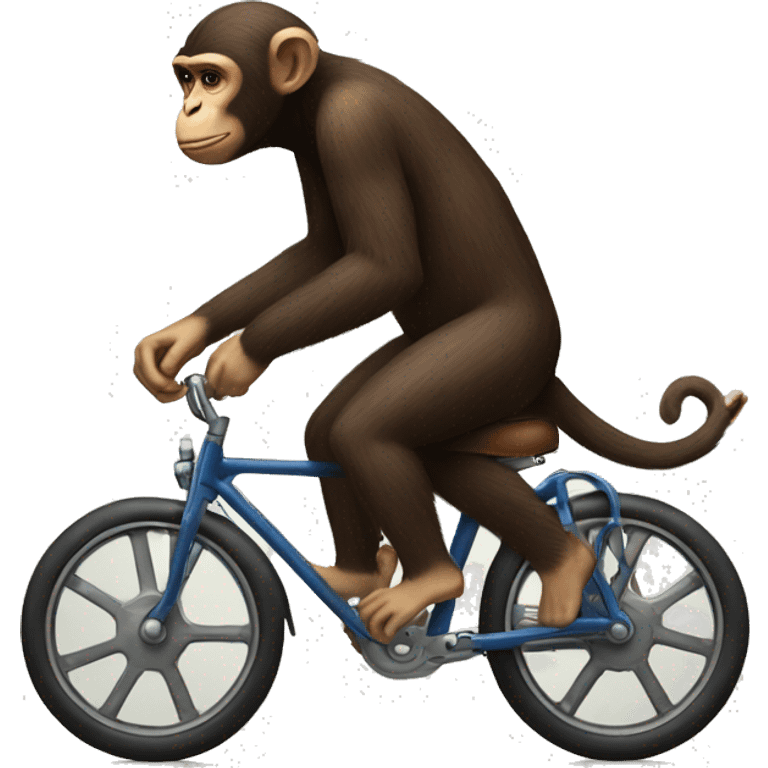 Monkey riding a man a man emoji