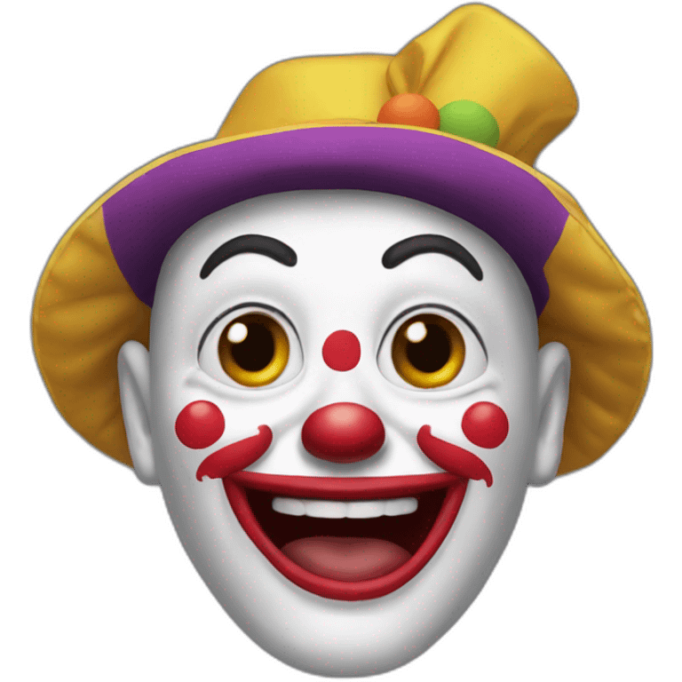 Vietnam clown emoji