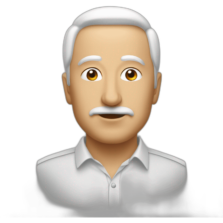 Hunharca gülen adam emoji