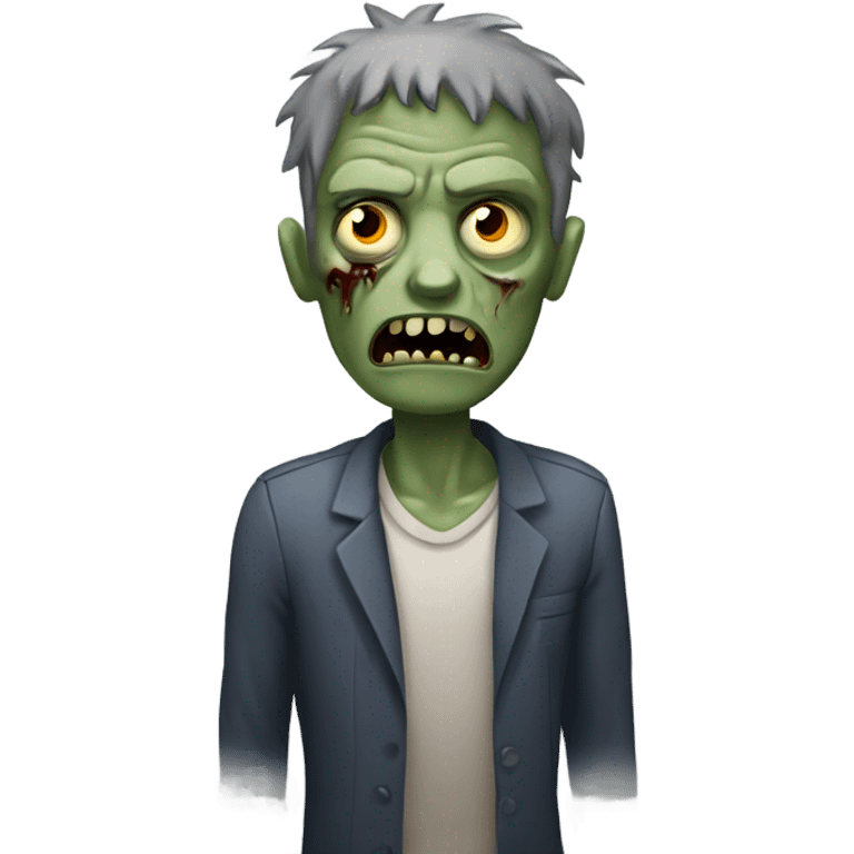 Zombie man emoji