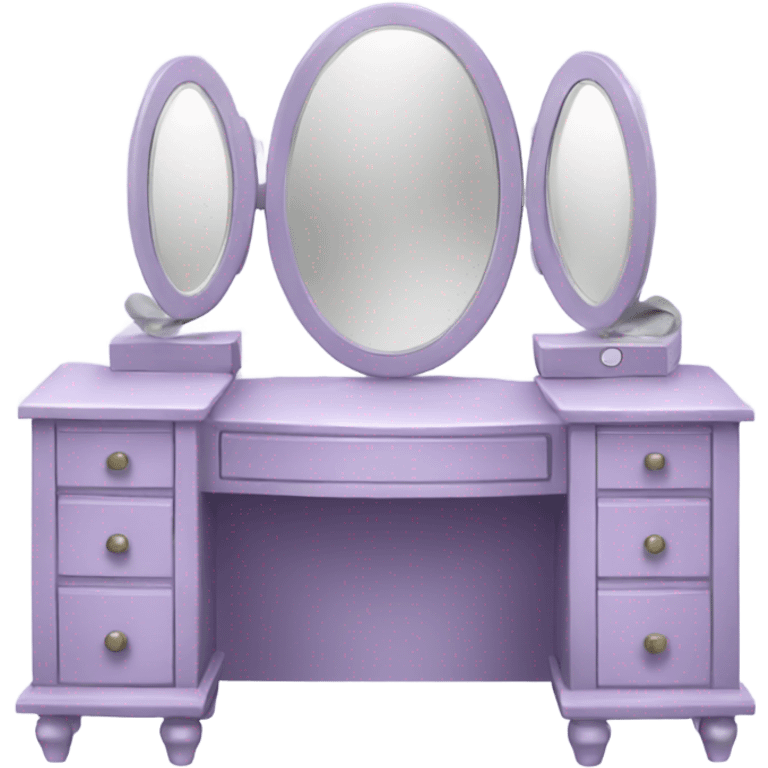 light purple vanity emoji