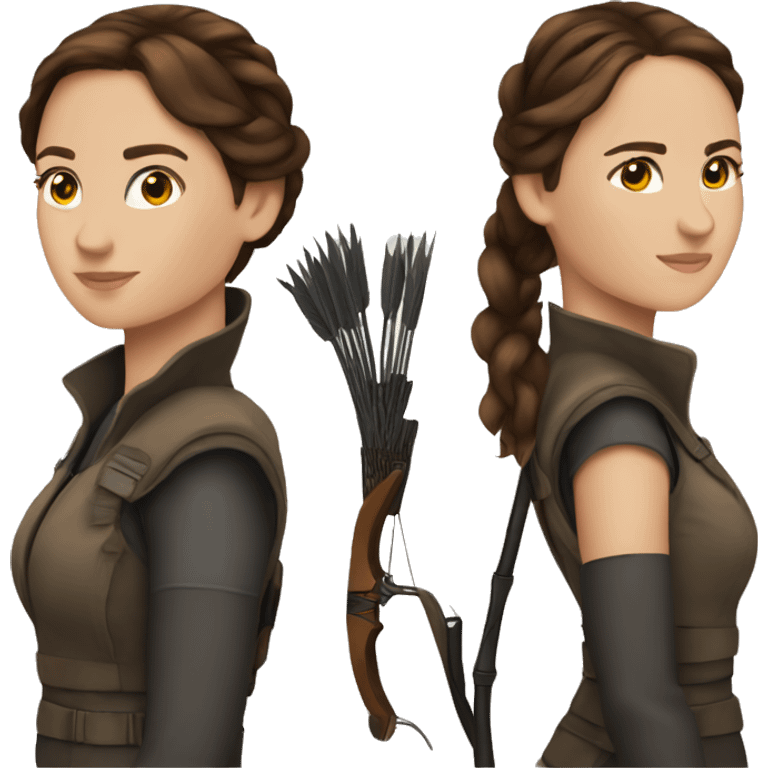 Katniss Everdeen emoji