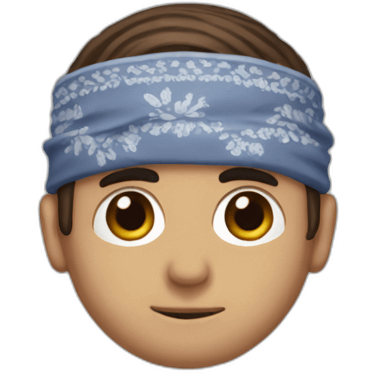 michael scott with bandana emoji